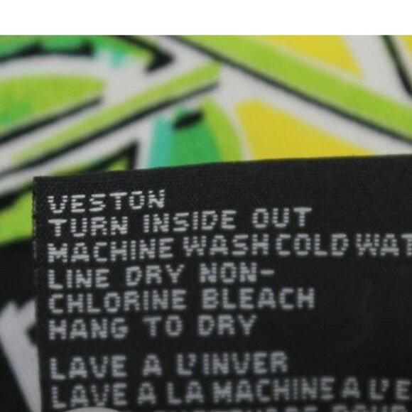 REDD Jeans Vintage Psychedelic New Wave Jacket Bright Sequins Size 8 - Picture 8 of 11